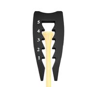 Fbinys Golf Tee Height Setter, Precision Alignment Tool, Adjustable Height Positioner, Swing Consistency Trainer for Women And Men's Practice, Driving Range, Training, 2.9x1.28x0.2 Inches