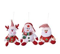 Fbinys Ornamenti sospesi per Le Vacanze - Bambola Festivo per Le Feste di Snowman di Babbo Natale per organizzatori di Feste, Incontri con Decorazione di Alberi sospesi, Personaggi lussuosi p