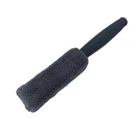 Fbinys Wheel Cleaning Brush, Soft Microfiber Scrubber with Non-Slip Grip And Quick-Drying Design, Multi-Use Car Detailing Brush for Wheels, Rims, & Convertible Tops, Gray, Blue, Orange, Green
