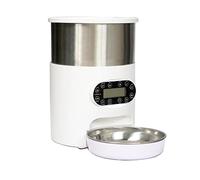 FBJAMZ Distributore Automatico di Cibo per Gatti, con Timer di Registrazione vocale, Ideale per più Gatti e Cani, distributore Intelligente di Cibo per Animali Domestici per Un;Alimentazione Facile