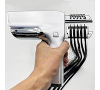 FBJAMZ Extension per Capelli 6D Ricaricabili, Kit con Macchina e connettore Senza Tracce, Strumento per Capelli Umani per Una Facile Applicazione, tintura Personalizzabile Perfetta