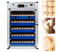 FBJAMZ Incubatrice Automatica per Uova con Sistema di irrigazione Rotante, Include sperauova, Ideale per la schiusa di Uova di Galline, piccioni e selvaggina, Perfetta per l;Allevamento avicolo.