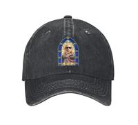 FBKKFCL Pitbull Heavy Metal con Cappello da Baseball Flames Cappello da Camionista Estivo Cappello Hippie Snapback Teens Unisex-Teens Adattato Cappellino da Baseball retrò
