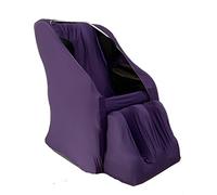 FBKPHSS Universale Fodera Reclinabile per Sedia, Lavabile Tessuto Elastico Copertura per Sedia da Massaggio Shiatsu Prolunga la vita della Poltrona Massaggiante,Viola,Package 2