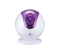FBKPHSS Vaporizzatore Viso, Nano Ionic Vapore Viso Sauna Casa Atomizzatore Spa Warm Mist Facciale Idratante Pori Pulisce Chiaro Cura della Pelle Umidificatore,Viola