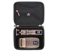 FBLFOBELI Custodia rigida in EVA per Ufree/per Brightup FK-8788T/ per Wahl 9916-817V Rasoi elettrici da uomo, kit di toelettatura e rasatura (PU nero)