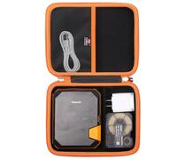 FBLFOBELI Custodia rigida per etichettatrice industriale Makeid P31, stampante per etichette a trasferimento termico, porta etichettatrice Bluetooth portatile (solo custodia)