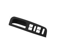 FBOIUYPL Car Inner Trim Door Pull Handle Cover for for B5 for 4 for MK4 for 1 Piece Driver Side Window Control Switch Panal(Grey)