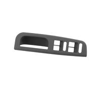 FBOIUYPL Car Inner Trim Door Pull Handle Cover for for B5 for 4 for MK4 for 1 Piece Driver Side Window Control Switch Panal(Grey)