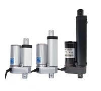 FBPQRCONS Motore Elettrico DC 12V Attuatore lineare 100mm 50mm 30mm Corsa 24V Apri Finestra 100N300N500N700N1000N1200N1500N(White 100mm,24V 500N 20mm s)