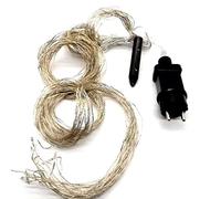 FBright Tenda LED Effetto Cascata con 10 Fili Luminosi, Cambia Colore, 2 metros