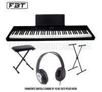 FBT Echord SP-10 pianoforte digitale 88 tasti pesati + cuffie panchina supporto