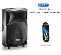 Fbt JMaxX 112A 2V CASSA ATTIVA 12" BIAMPLIFICATA 900W J MAXX + CAVO XLR OMAGGIO