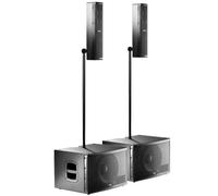 FBT VERTUS CS1000 coppia diffusori amplificati a colonna con sub da 12" NUOVI