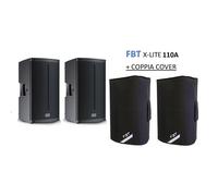 FBT X-lite 110A + Cover XL-C10 Casse Amplificate Attive 10" 3000W Bluetooth 5.0