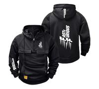 FBWZSAG Felpe con Cappuccio da Uomo per F.u.r.io.u.s F.l.y F.a.s.t Semplici Giacche Streetwear Mezza Zip Top Allenamento Cappotti Stampa Capispalla-HeiSe||XX_l