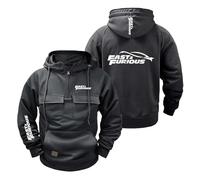 FBWZSAG Felpe con Cappuccio da Uomo Stampate per F.u.r.io.u.s F.l.y F.a.s.t Cappotti Casual Capispalla Maglioni Giacche Fitness Mezza Zip Abbigliamento Palestra-SHSe||l