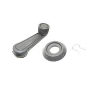Fbxmjoa Alzacristallo Elettrico Maniglia a manovella per finestrino auto, leva universale per alzacristalli, maniglia colorata per portiera(Gray)