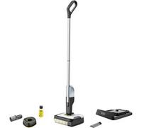 FC 2-4 Battery Set, Detergente per pavimenti duri bianco/Nero