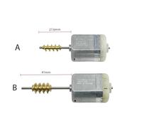 FC-280SC-20150 electronic starter DC 12V 11800RPM Long Brass Worm Shaft For Automobile Car Door Lock Latch Actuator A electronic starter(B Motor)