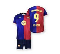 Fc Barcelona Set Junior Casa 24/25 9 Lewanddowski