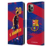 FC BARCELONA 2020/21 FIRST TEAM GROUP 1 CUSTODIA A PORTAFOGLIO PER APPLE iPHONE