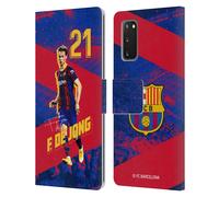 FC BARCELONA 2020/21 FIRST TEAM GROUP 1 CUSTODIA COVER A PORTAFOGLIO SAMSUNG 1