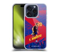 FC BARCELONA 2020/21 FIRST TEAM GROUP 1 CUSTODIA MORBIDA IN GEL PER APPLE iPHONE