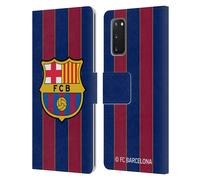 FC BARCELONA 2020/21 KIT CREST CUSTODIA COVER PORTAFOGLIO IN PELLE PER SAMSUNG 1