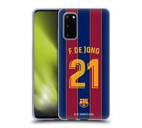 FC BARCELONA 2020/21 PLAYERS HOME KIT GROUP 1 CUSTODIA MORBIDA IN GEL SAMSUNG 1