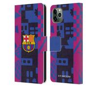 FC BARCELONA 2021/22 KIT CREST CUSTODIA COVER A PORTAFOGLIO PER APPLE iPHONE