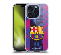 FC BARCELONA 2021/22 KIT CREST CUSTODIA COVER MORBIDA IN GEL PER APPLE iPHONE