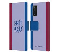FC BARCELONA 2021/22 KIT CREST CUSTODIA COVER PORTAFOGLIO IN PELLE PER SAMSUNG 1