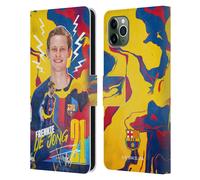 FC BARCELONA 2022/23 PRIMA SQUADRA CUSTODIA COVER A PORTAFOGLIO PER APPLE iPHONE