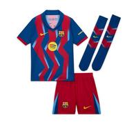 FC Barcelona 2025/26 Stadium Fourth - Maglia da Calcio per Bambini più Piccoli, FZ1306