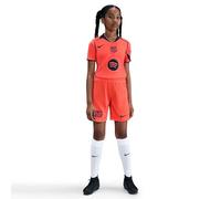 FC Barcelona 2025/26 Stadium Third Nike Dri-Fit Total 90 Replica Pantaloncini da Calcio (Bambini più Grandi), Mango/Midnight Navy/Midnight Navy, HM4130-854, XL