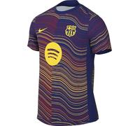 Maglia da calcio pre-partita a manica corta Nike Dri-FIT FC Barcelona Academy Pro da uomo - Home - Blu L