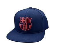 FC Barcelona Cappello Barça V piatto Navy con licenza taglia adulto regolabile