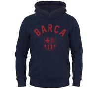 FC Barcelona Felpa con Cappuccio Pile Ragazzi (GF492)