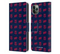 FC BARCELONA GRAFICA CUSTODIA COVER A PORTAFOGLIO PER APPLE iPHONE TELEFONI