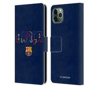 FC BARCELONA GRAFICA CUSTODIA COVER A PORTAFOGLIO PER APPLE iPHONE TELEFONI