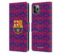 FC BARCELONA GRAFICA CUSTODIA COVER A PORTAFOGLIO PER APPLE iPHONE TELEFONI