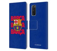 FC BARCELONA GRAFICA CUSTODIA COVER PORTAFOGLIO IN PELLE PER SAMSUNG TELEFONI 1