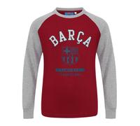 FC Barcelona - Maglia originale con stemma - manica lunga raglan - bambino