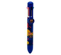 Fc Barcelona Penna A Sfera 8 Colori Con Laccetto