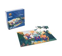 FC Barcelona - Puzzle per Bambini da 24 Pezzi dai 3 Anni - Illustrazione della Foto Ufficiale della Squadra - Gioco Educativo per Motricità e Logica - Licenza Ufficiale Barça