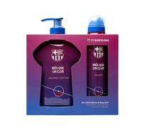 Fc Barcelona Set Sapone liquido mani 400 ml + Spray profumato uomo 180 ml - Set