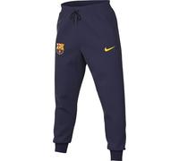 FC Barcelona Tech Nike HJ6444-594 - Pantaloni da Jogging in Pile da Uomo, Colore: Viola/Midwest Gold, Taglia S