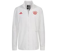 FC Bayern Monaco Adidas Giacca Da Presentazione Donna Bundesliga Bianca Nuova
