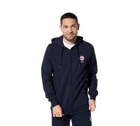 FC Bayern München I - Felpa con cappuccio Essential I, da uomo, colore: Navy